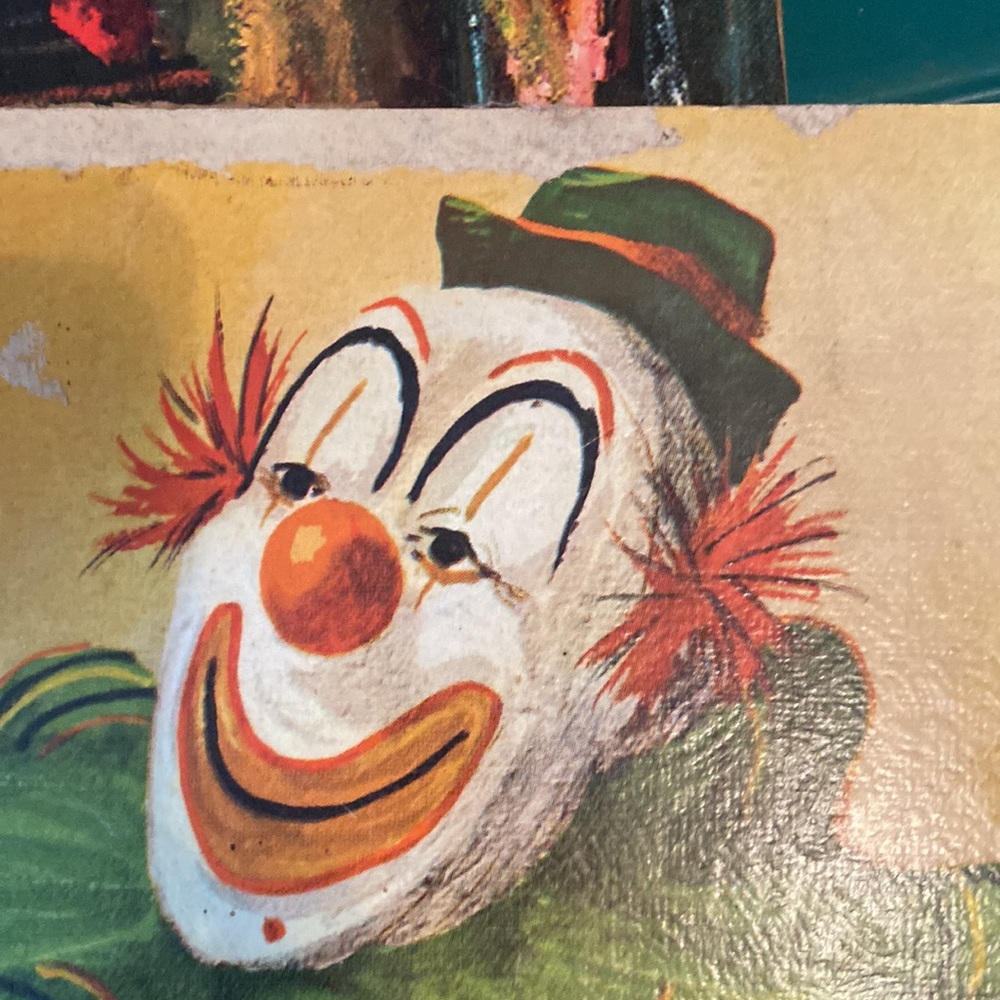 R E Ruzzell clown print - Picture 3 of 3